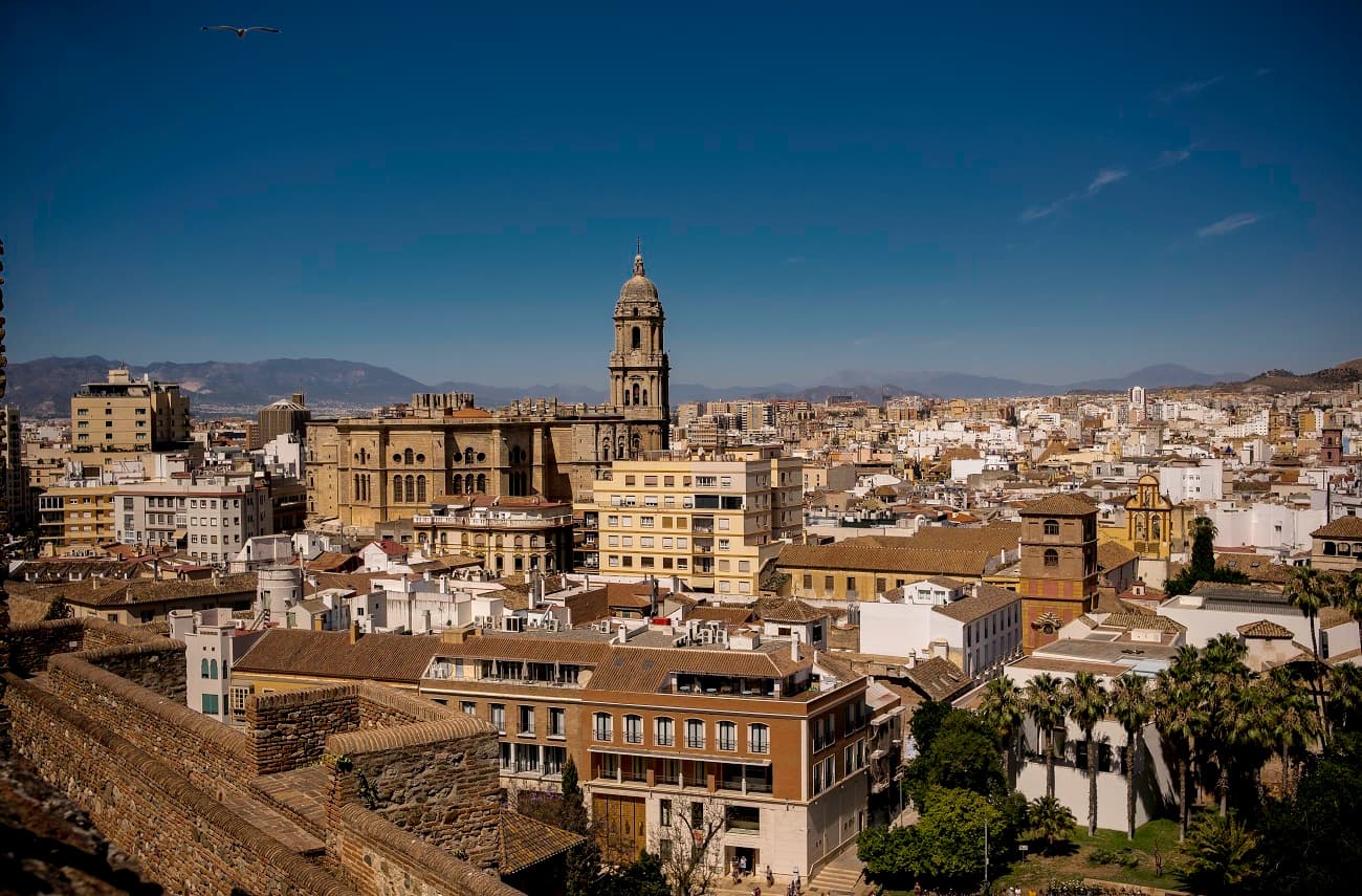 Malaga historical center