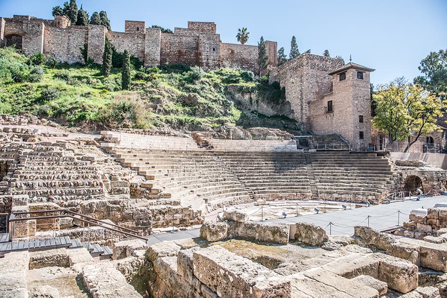 Free tour por la Alcazaba y Teatro Romano - Málaga a pie