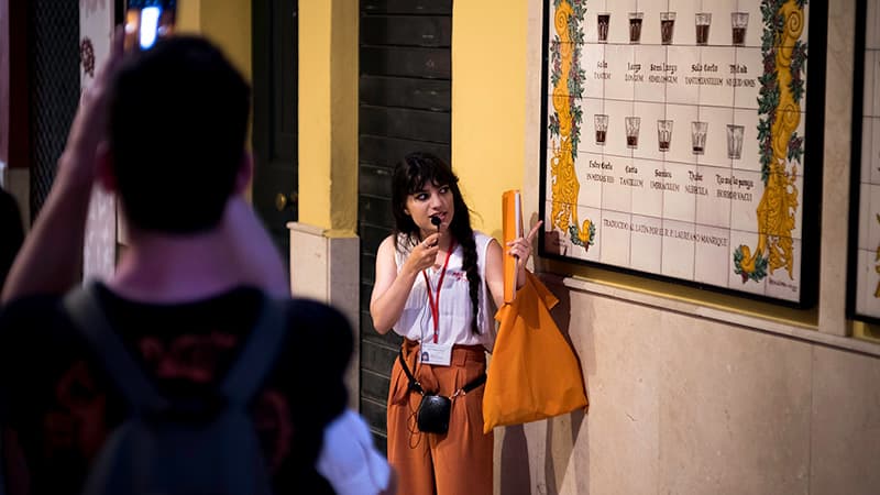 Ruta gratis nocturna por Málaga - Málaga a pie